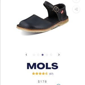 Duckfeet Mols in black 38